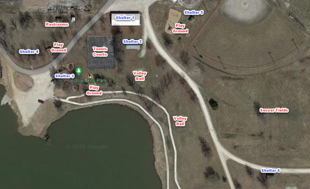 shelter house map