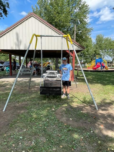 Wheel Chair Accessible Park Equipment